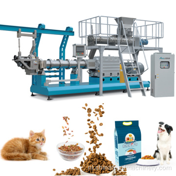 Hond huisdier voedsel maken machine